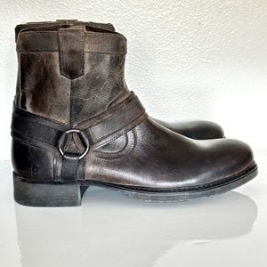 Roan by BedStu Colton II New Leather Boots in Black Greenland Size 10